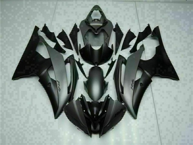 Kits Carenatura Moto Iniezione R6 08-16 - Grigio Nero