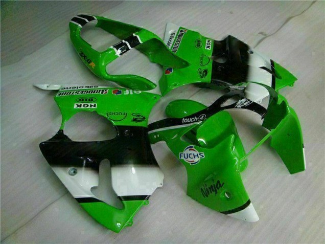 Kits Carenatura Moto Iniezione ZX6R 00-02 - Verde Nero Kits Carenatura Moto Iniezione ZX6R 00-02 - Verde Nero