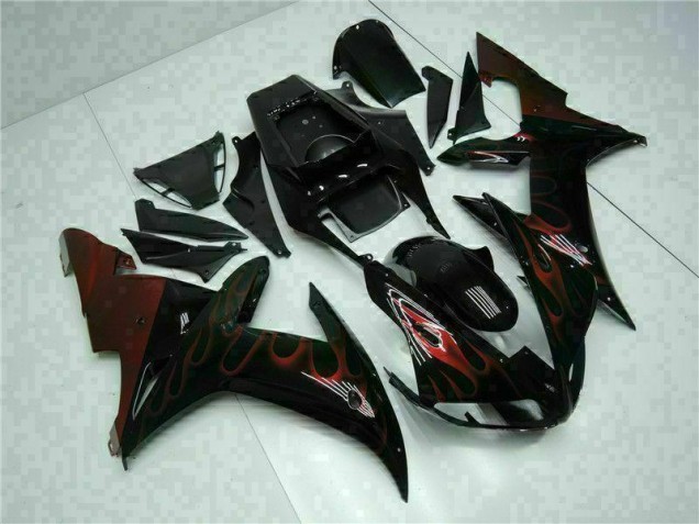 Kits Carenatura Moto R1 02-03 - Nero Kits Carenatura Moto R1 02-03 - Nero