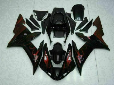 Kits Carenatura Moto R1 02-03 - Nero
