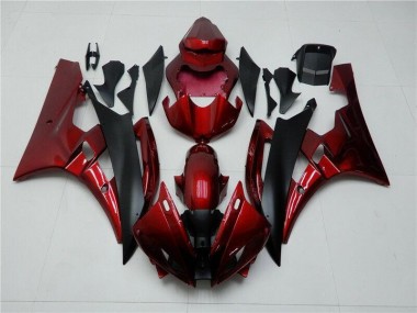Kits Carenatura Moto R6 06-07 - Rosso Nero