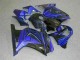 Kits Carenatura Motocicletta Completo ABS EX250 08-12 - Nero Blu