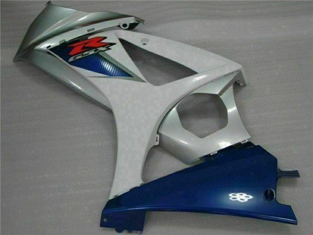 Kits Carenatura Motocicletta Completo ABS GSXR 1000 K7 07-08 - Blu Bianco