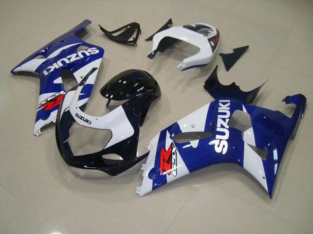 Kits Carenatura Motocicletta Completo ABS GSXR 750 K1 K2 K3 01-03 - Blu Bianco Kits Carenatura Motocicletta Completo ABS GSXR 750 K1 K2 K3 01-03 - Blu Bianco