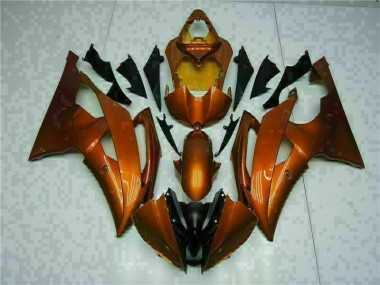 Kits Carenatura Motocicletta Completo ABS R6 08-16 - Arancia