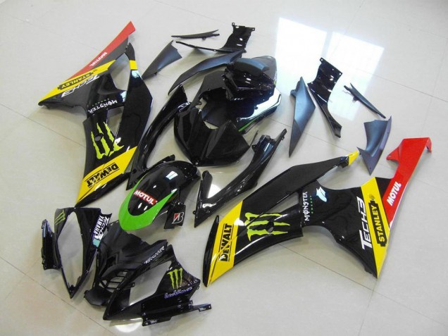 Kits Carenatura Motocicletta Completo ABS R6 08-16 - Giallo Monster