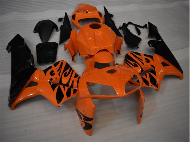 Kits Carene Moto CBR 600 RR 05-06 - Arancia Nero Kits Carene Moto CBR 600 RR 05-06 - Arancia Nero