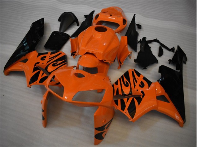 Kits Carene Moto CBR 600 RR 05-06 - Arancia Nero Kits Carene Moto CBR 600 RR 05-06 - Arancia Nero