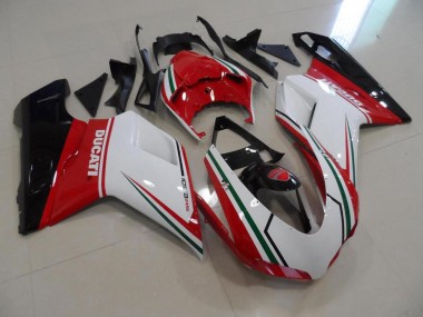 Kits Carene Moto Completa Ducati 848 1098 1198 07-14 - Rosso Bianco