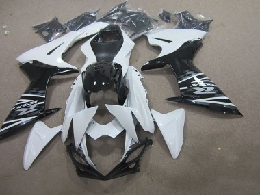 Kits Carene Moto Completa GSXR 750 K11 11-24 - Bianco Nero