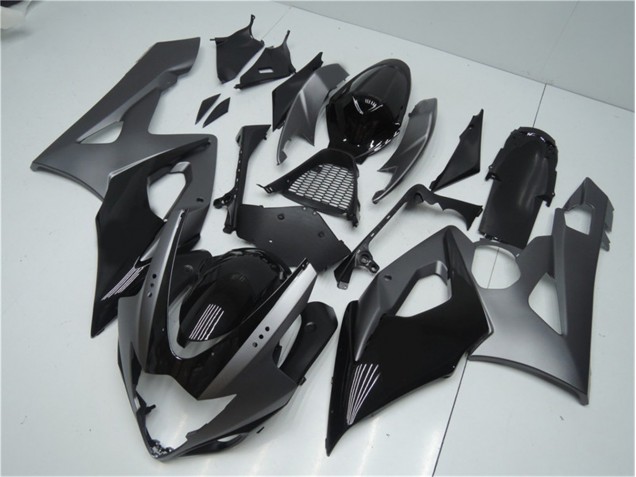 Kits Carene Moto GSXR 1000 K5 05-06 - Grigio Nero Kits Carene Moto GSXR 1000 K5 05-06 - Grigio Nero