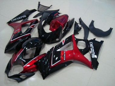Kits Carene Moto GSXR 1000 K7 07-08 - Rosso Nero