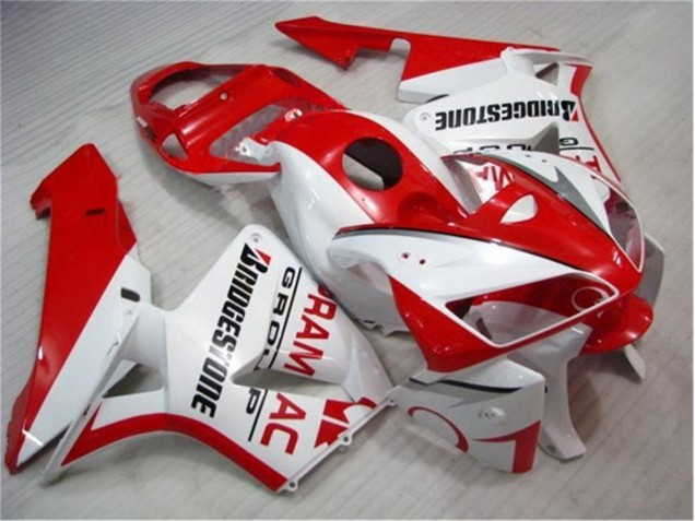 Kits Carene Moto & Plastica Moto CBR 600 RR 05-06 - Rosso Bianco