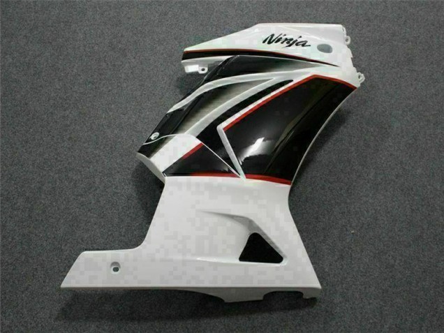 Kits Carene Moto & Plastica Moto EX250 08-12 - Bianco Nero Ninja