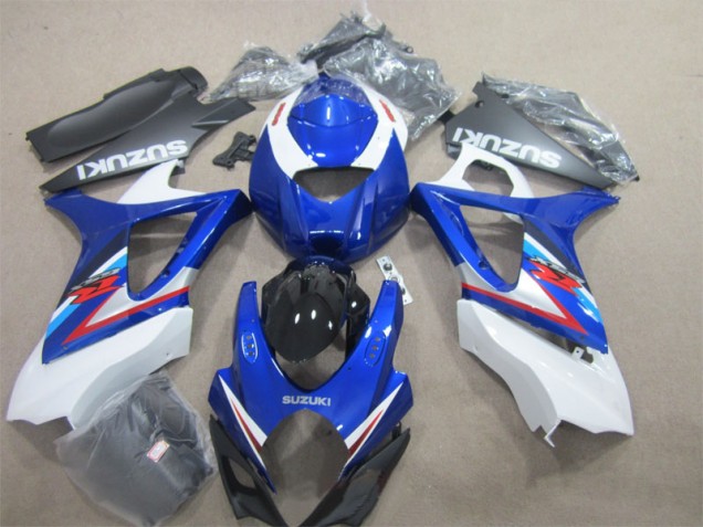 Kits Carene Moto & Plastica Moto GSXR 1000 K7 07-08 - Blu Bianco Kits Carene Moto & Plastica Moto GSXR 1000 K7 07-08 - Blu Bianco