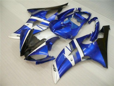 Kits Carene Moto & Plastica Moto R6 08-16 - Blu Bianco Nero