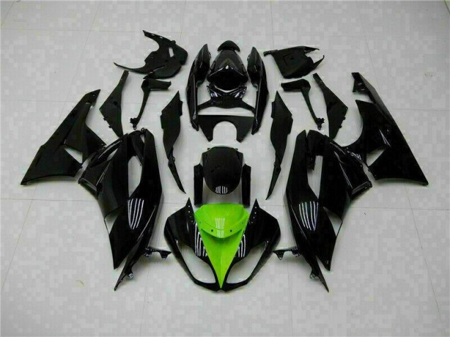 Kits Carene Moto ZX6R 09-12 - Nero Verde Kits Carene Moto ZX6R 09-12 - Nero Verde