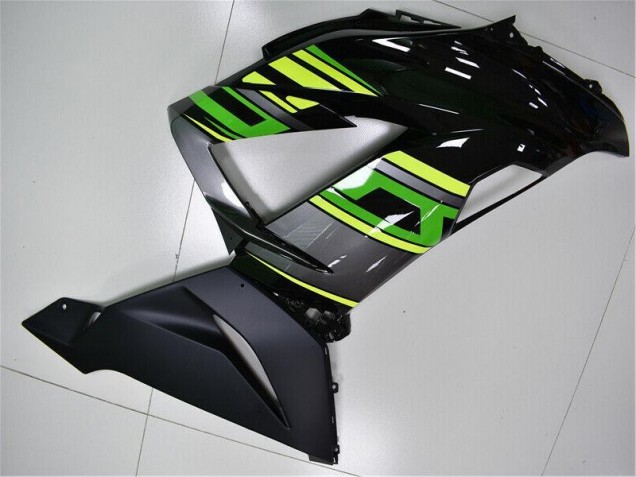 Kits Carene Moto ZX6R 13-18 - Verde Nero Kits Carene Moto ZX6R 13-18 - Verde Nero