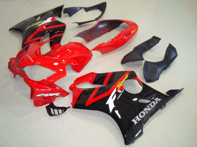 Plastica Moto CBR 600 F4i 04-07 - Nero Rosso
