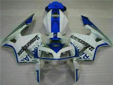 Plastica Moto CBR 600 RR 05-06 - Bianco Blu