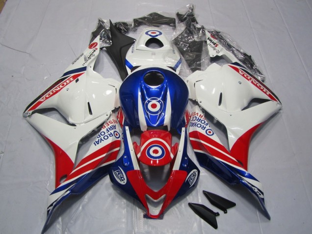 Plastica Moto CBR 600 RR 09-12 - Bianco Blu Rosso Plastica Moto CBR 600 RR 09-12 - Bianco Blu Rosso