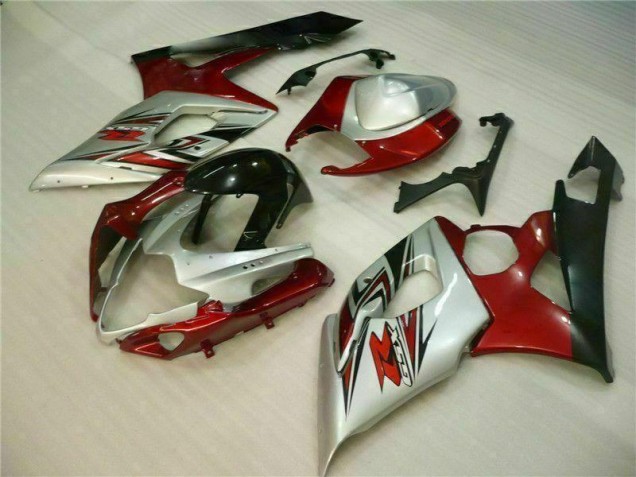 Plastica Moto GSXR 1000 K5 05-06 - Rosso Bianco