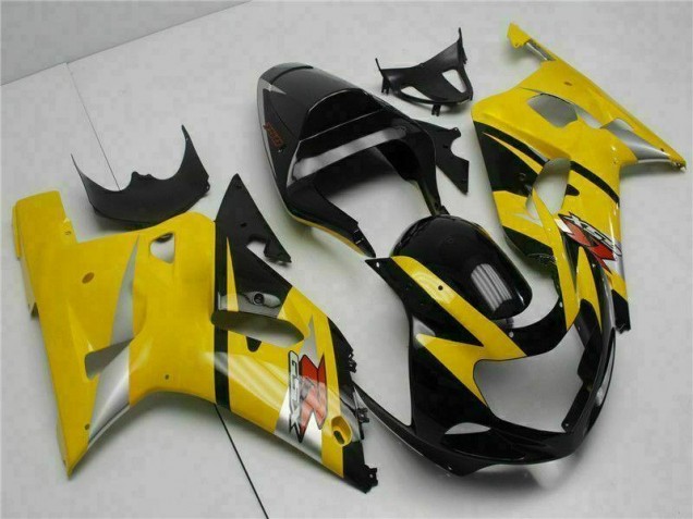 Plastica Moto GSXR 600 / 750 K1 K2 K3 01-03 - Giallo Plastica Moto GSXR 600 / 750 K1 K2 K3 01-03 - Giallo