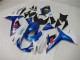 Plastica Moto GSXR 600 / 750 K11 11-24 - Blu Bianco Plastica Moto GSXR 600 / 750 K11 11-24 - Blu Bianco