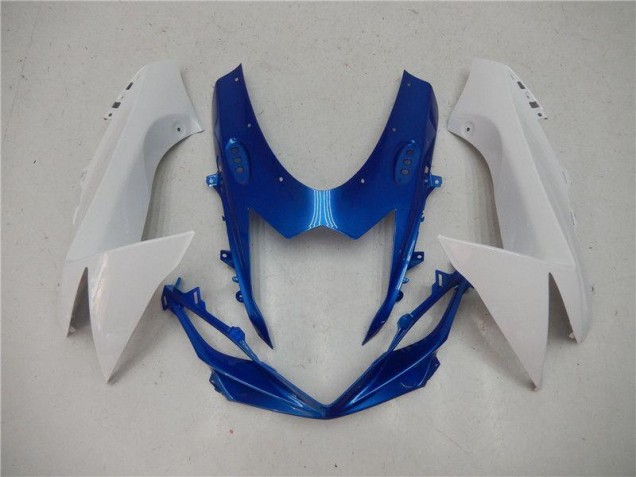 Plastica Moto GSXR 600 / 750 K11 11-24 - Blu Bianco Plastica Moto GSXR 600 / 750 K11 11-24 - Blu Bianco