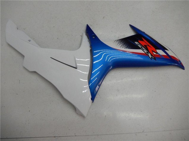 Plastica Moto GSXR 600 / 750 K11 11-24 - Blu Bianco Plastica Moto GSXR 600 / 750 K11 11-24 - Blu Bianco