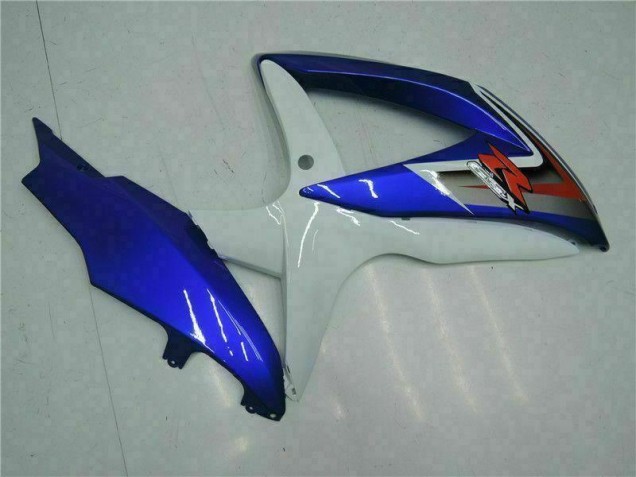 Plastica Moto GSXR 600 / 750 K8 08-10 - Blu Bianco Plastica Moto GSXR 600 / 750 K8 08-10 - Blu Bianco