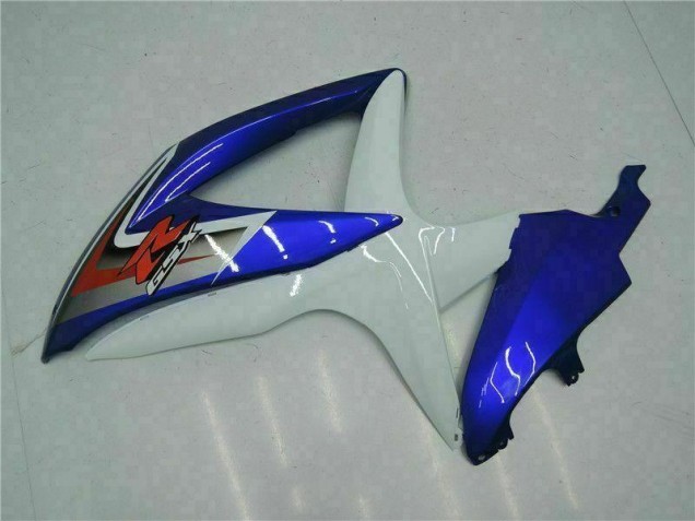 Plastica Moto GSXR 600 / 750 K8 08-10 - Blu Bianco Plastica Moto GSXR 600 / 750 K8 08-10 - Blu Bianco