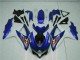 Plastica Moto GSXR 600 / 750 K8 08-10 - Blu Bianco Plastica Moto GSXR 600 / 750 K8 08-10 - Blu Bianco