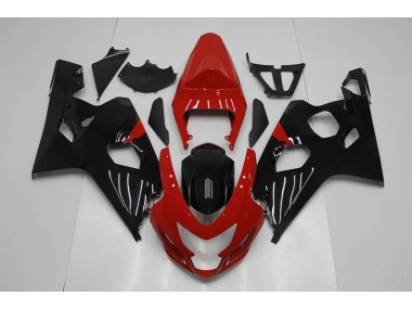 Plastica Moto GSXR 750 K4 04-05 - Rosso Nero