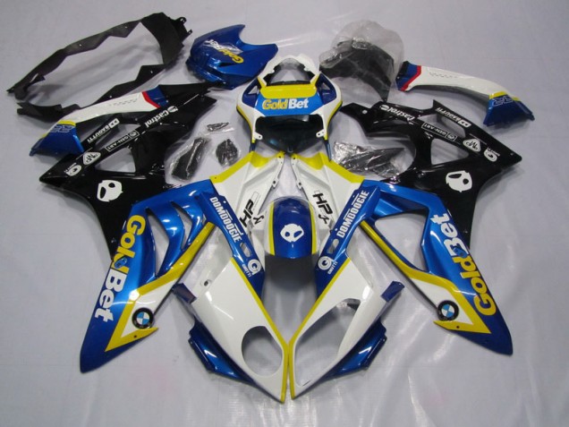 Plastica Moto S1000RR 09-14 - Blu Bianco GoldBet Plastica Moto S1000RR 09-14 - Blu Bianco GoldBet